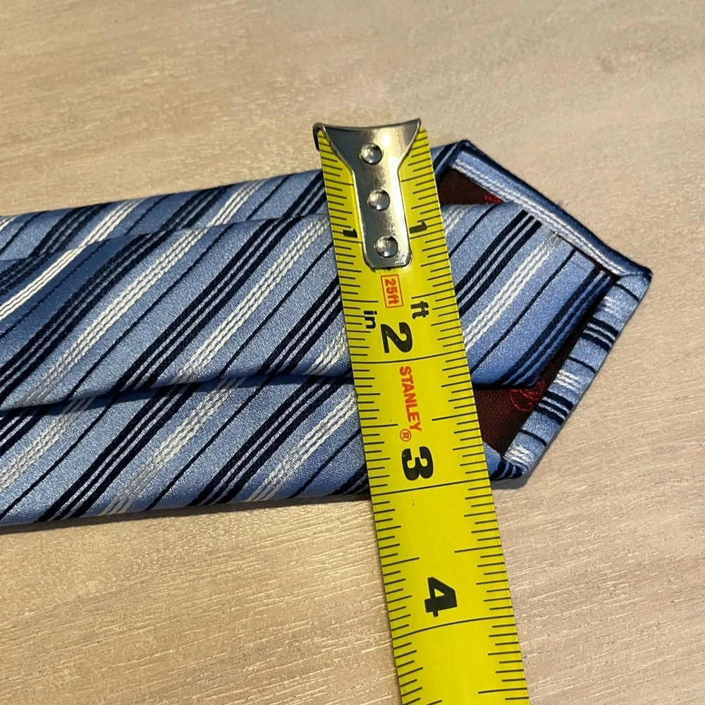 English Laundry Blue Striped Silk Tie NWT‎